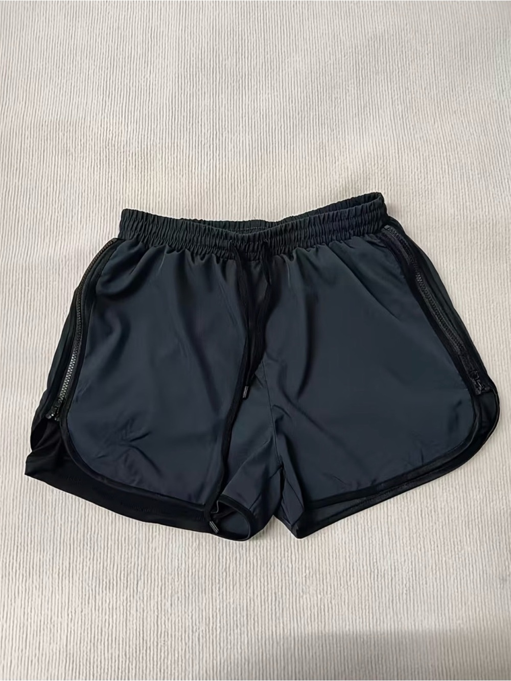 Athletic men's Black Running Shorts